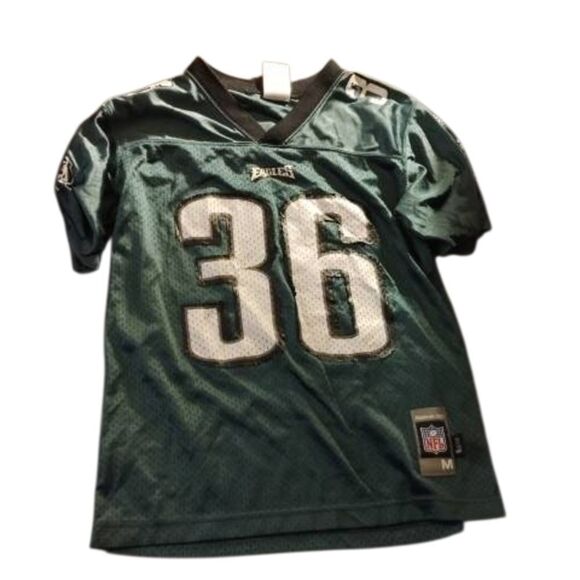 NFL Green Football Jersey AuthenticVintage 36 Team Apparel(36 Front Slightly Edg - Picture 1 of 5